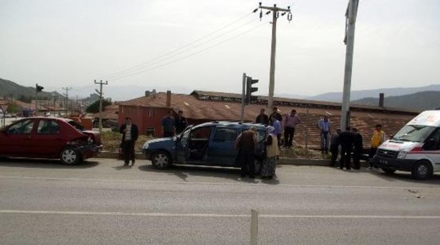 Osmancık'ta Trafik Kazası: 1 Yaralı