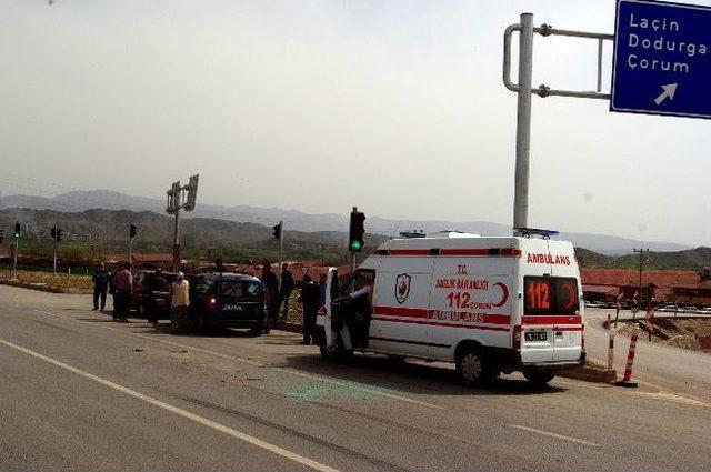 Osmancık'ta Trafik Kazası: 1 Yaralı