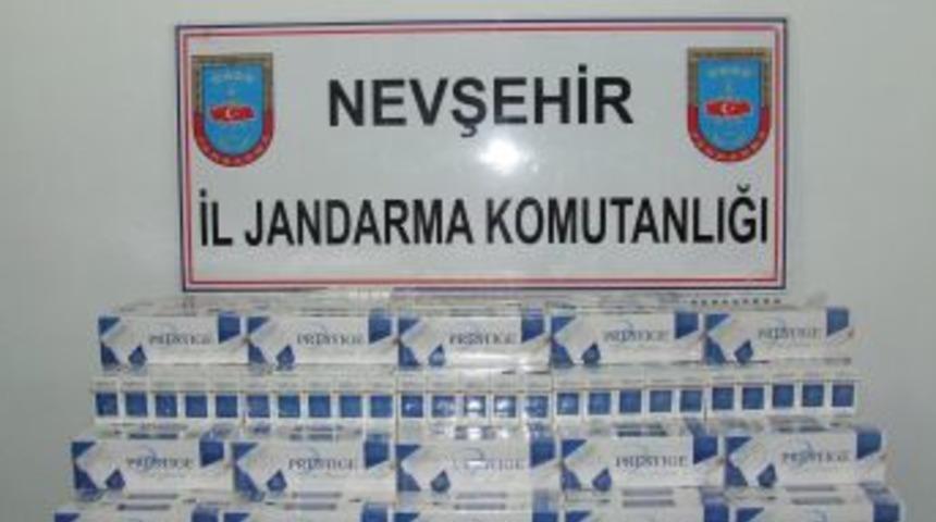 Nevşehir&rsquo;de 990 Paket G&uuml;mr&uuml;k Ka&ccedil;ağı Sigara Ele Ge&ccedil;irildi