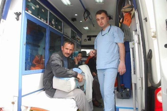 Giresun'da Trafik Kazası: 3 Yaralı