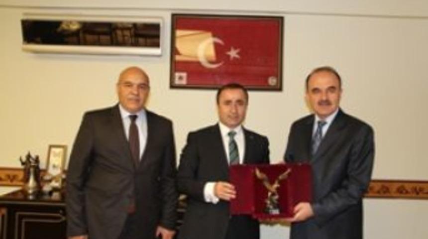 Tonbul'dan Vali Erol&rsquo;a ziyaret