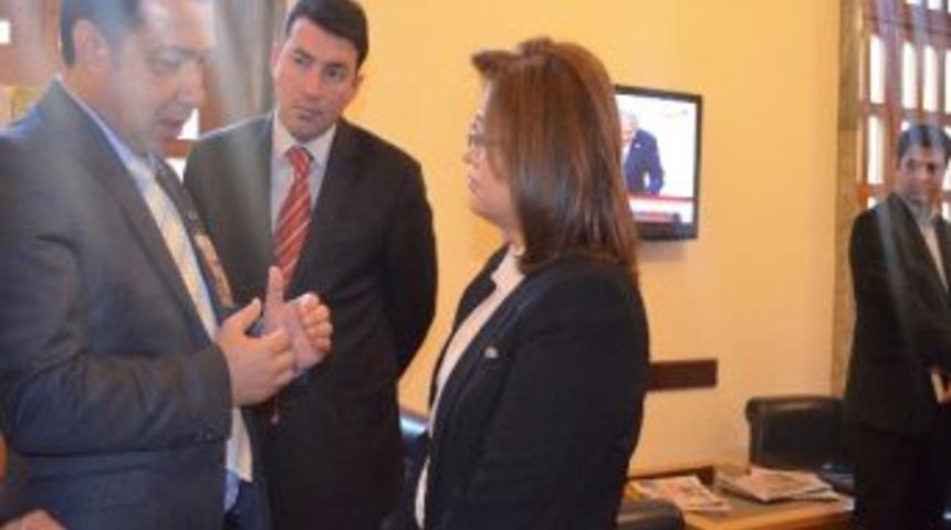 Başkan Gebeş&rsquo;ten Bakan Şahin Ve Milletvekili Ulupınar&rsquo;a Teşekk&uuml;r