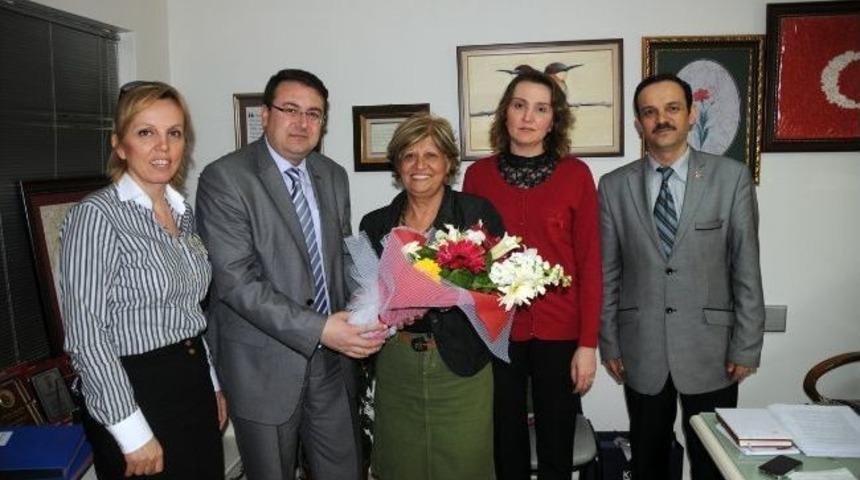 Şehitler İlk&ouml;ğretim'den Ustamehmetoğlun&rsquo;a Ziyaret