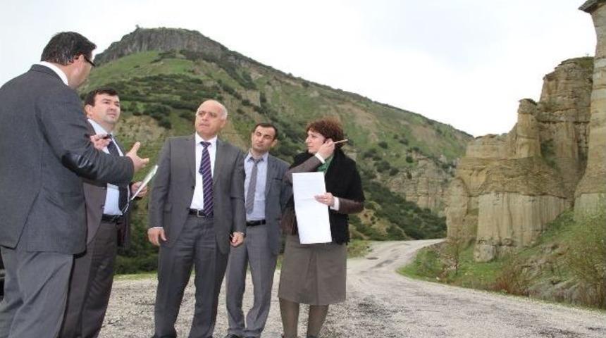 Orman Ve Su İşleri Bakanlığı, Kula Peribacaları Alanında &Ccedil;alışmalara Başladı