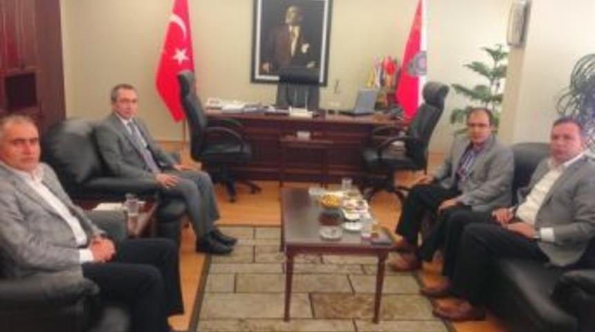 &Ccedil;orum il Emniyet M&uuml;d&uuml;r&uuml;ne baş sağlığı ziyareti