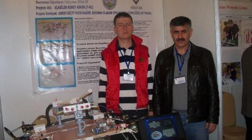 Savaşan Robot, 44. T&uuml;bitak Proje Yarışması&rsquo;nda İlgi G&ouml;rd&uuml;