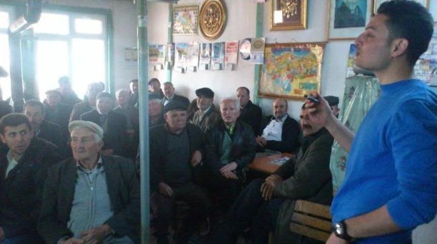 Hisarcık&rsquo;ta &Ccedil;ift&ccedil;i Eğitim Toplantıları