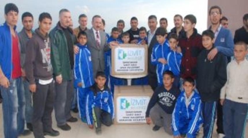 Yeni Kurulan Kul&uuml;plere Belediyeden Malzeme Yardımı