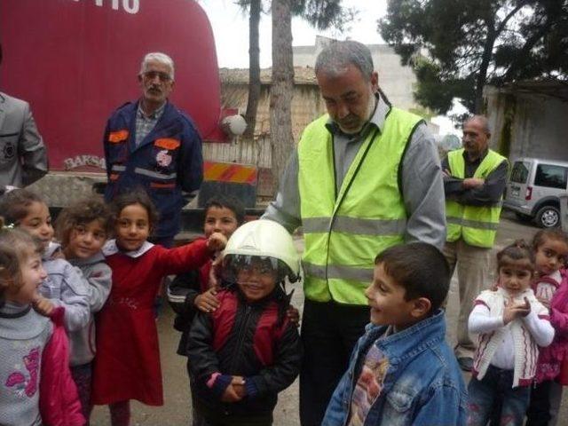 Anaokulu Öğrencilerinin İtfaiye Merakı