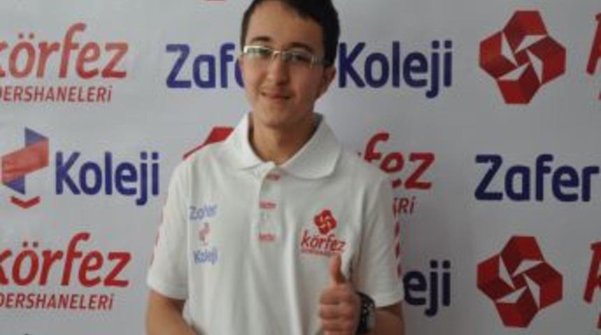 Afyon'da YGS Birincisi Zafer Koleji'nden