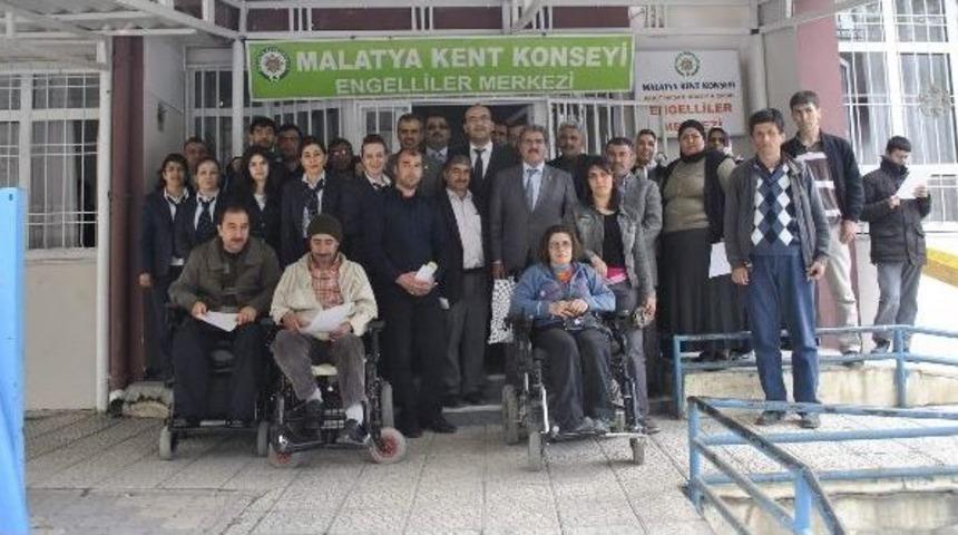 Engellilere Sertifika Verildi