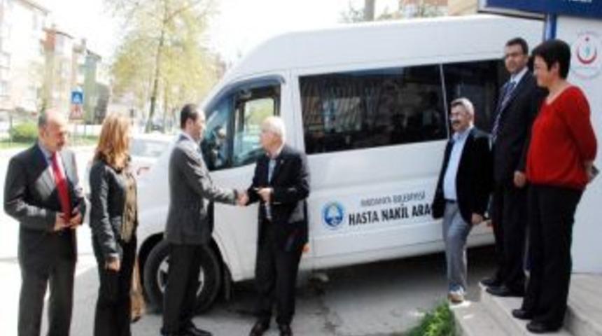 Mudanya Belediyesi'nden Fizik Rehabilitasyon Merkezi'ne Hasta Nakil Aracı