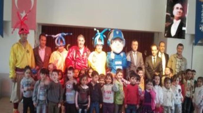 Cizre İstikbal Koleji&rsquo;nde Balon Tiyatrosu