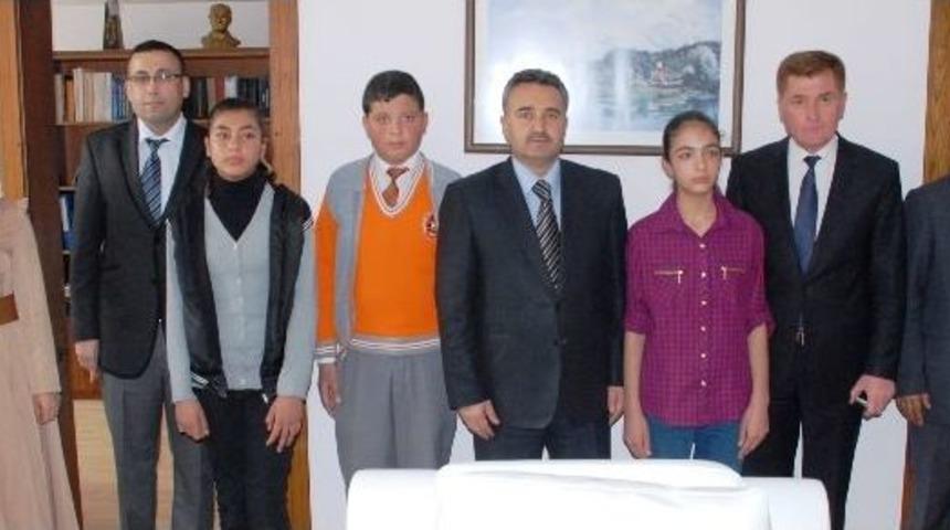 Matematik Dahileri&rsquo;nden Kaymakam Maytalman'a Ziyaret
