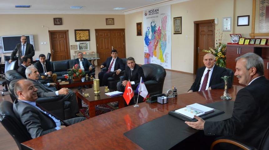 İl &Ouml;zel İdaresi Heyeti Kozan&rsquo;da Incelemelerde Bulundu