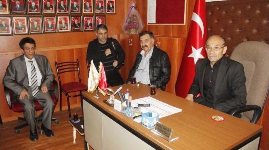 Kaymakam Kula&rsquo;dan Dinar Gazi Ve Şehit Derneğine Ziyaret