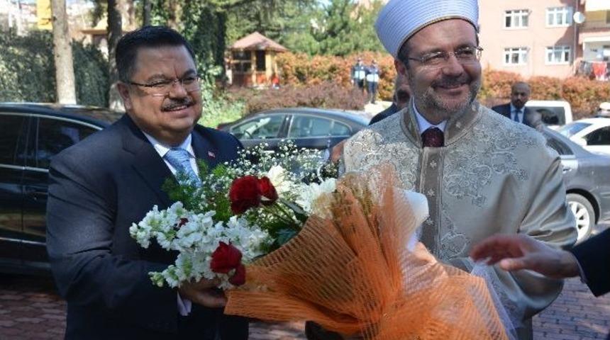 Diyanet İşleri Başkanı Mehmet G&ouml;rmez Bilecek'te