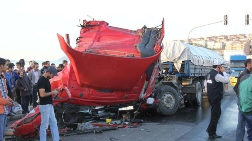 Alaplı’da Zincirleme Trafik Kazası: 1 Yaralı