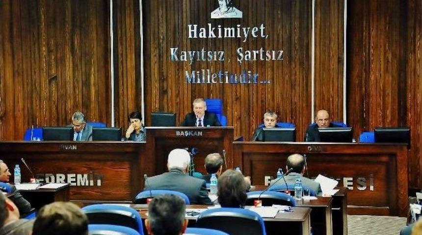 Edremit Belediye Meclisi'nin Nisan Ayı Toplantısı