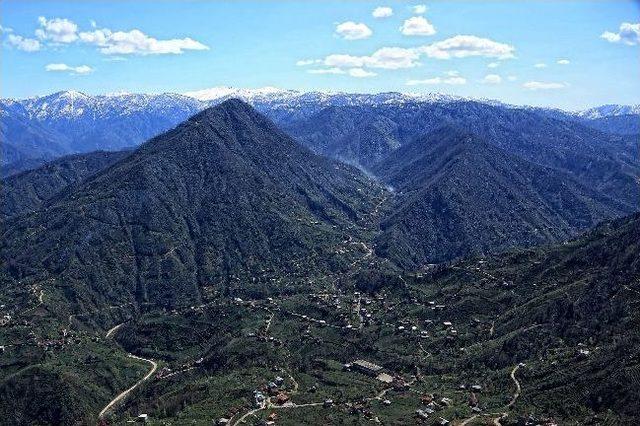 Güneysu Kıbledağı Kent Ormanına Ziyaretçi Akını