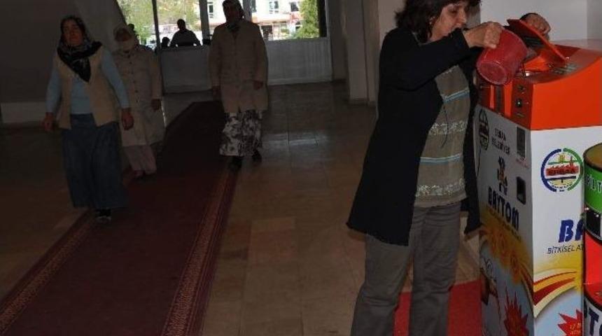 &ldquo;atık Yağ&rdquo; Projesine Ev Hanımlarından Destek