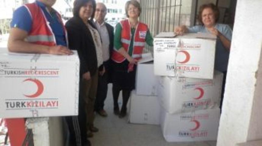 Kızılay Urla Şubesi Yardımlara Devam Ediyor