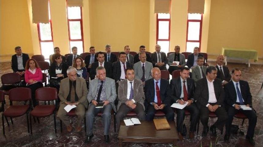 M&uuml;d&uuml;rler Toplantısı Turizm Otelcilik Lisesi'nde Yapıldı