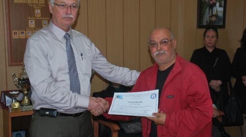 Marmaris'te Girişimciler Sertfikalarını Aldı