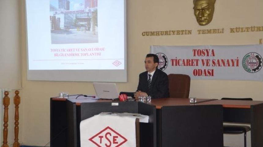 Tse Uzmanları Tosya&rsquo;da Seminer Verdi