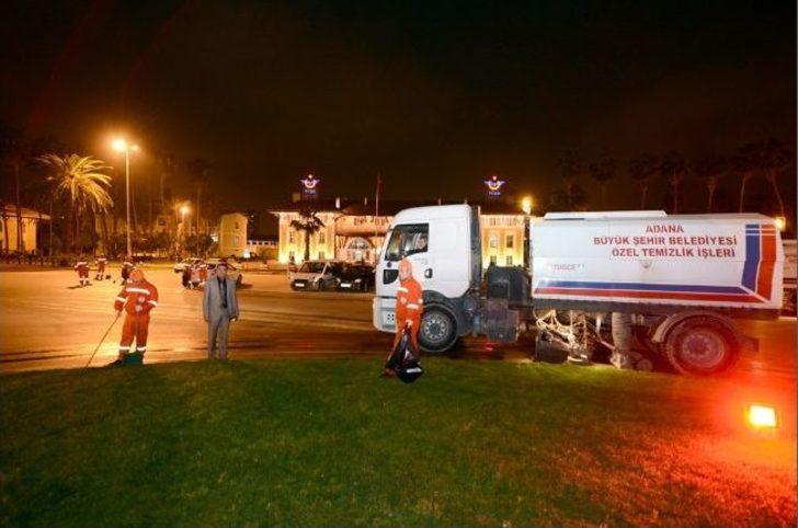 Büyükşehir Adana’yı 24 Saat Temizliyor G5