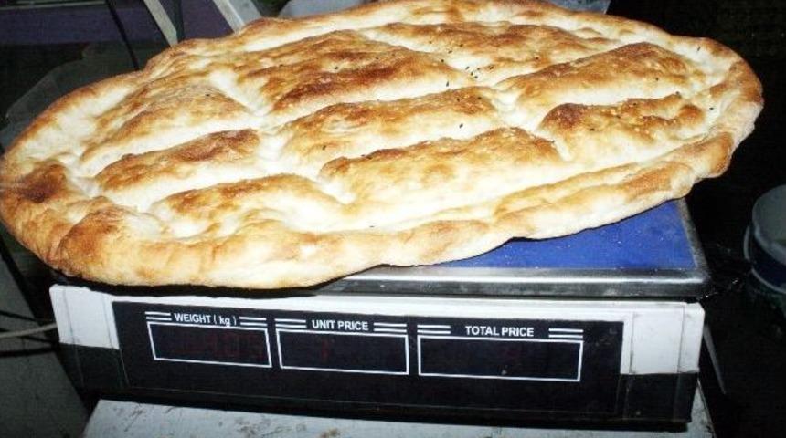 Silvan&rsquo;da Ekmeğin Gramajı D&uuml;şt&uuml;