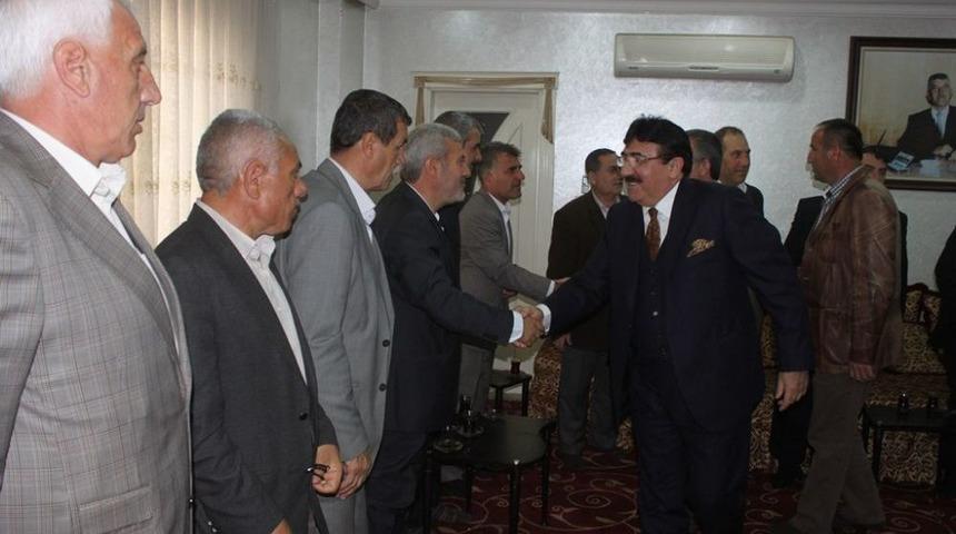 Eski Vekil Veli Seyda'dan Kadooğlu Ailesine Taziye Ziyareti