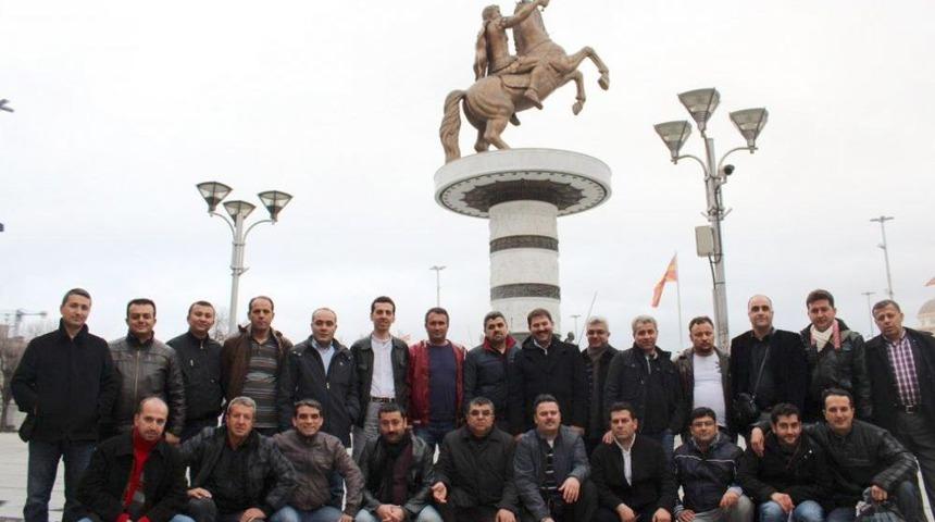 ANMED &Uuml;yeleri, Makedonya Ve Kosova'da Osmanlı Eserlerini Inceledi