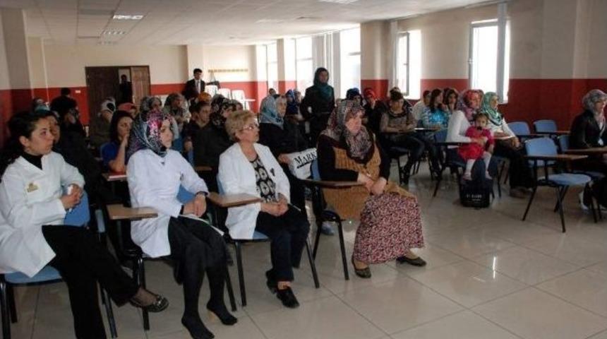 Melikgazi'de Kanser Bilgilendirme Toplantısı Yapıldı