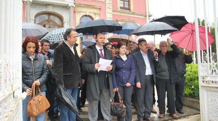 Edirne Kent Konseyi&rsquo;nden Islıklı Protesto