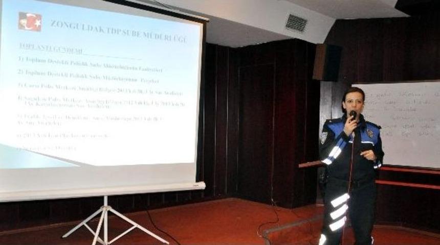 10 Nisan Polis Haftası Etkinlikleri Kapsamında Çarşı Ve Soğuksu Huzur Toplantısı Yapıldı