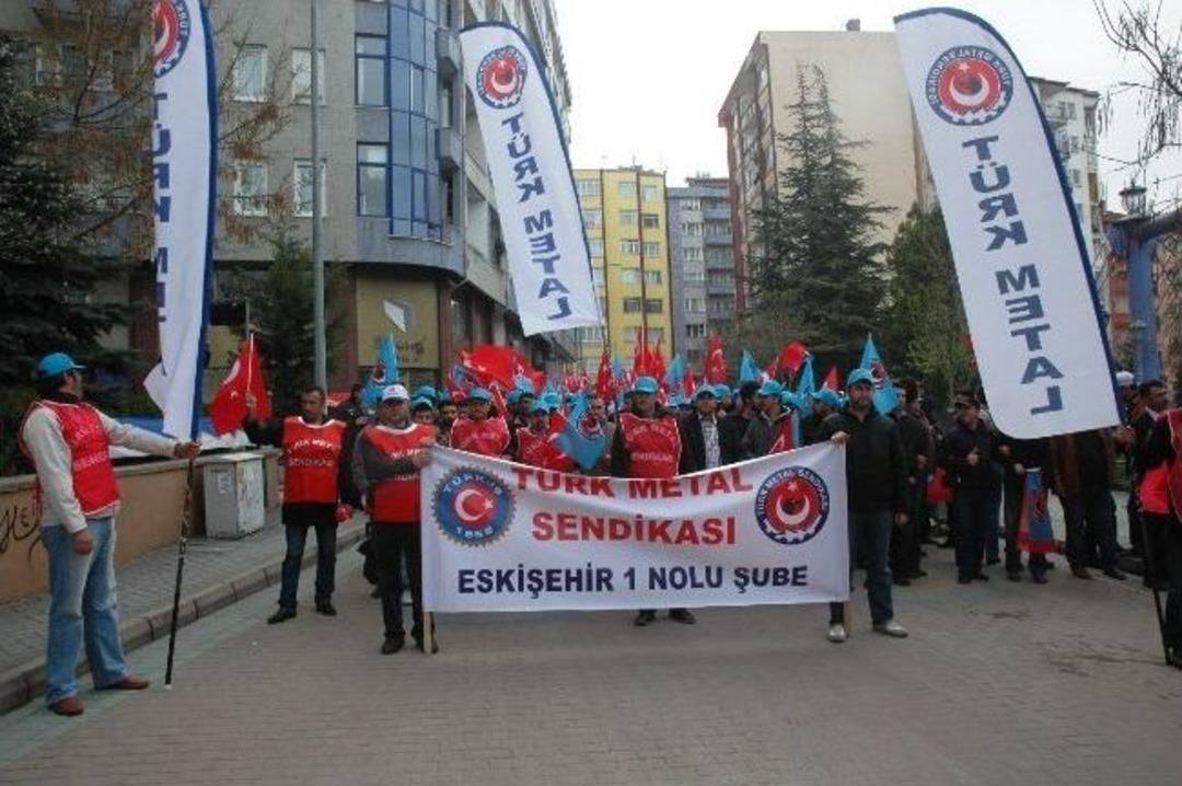 T&uuml;rk Metal-sen &Uuml;yeleri Grev Hazırlığında