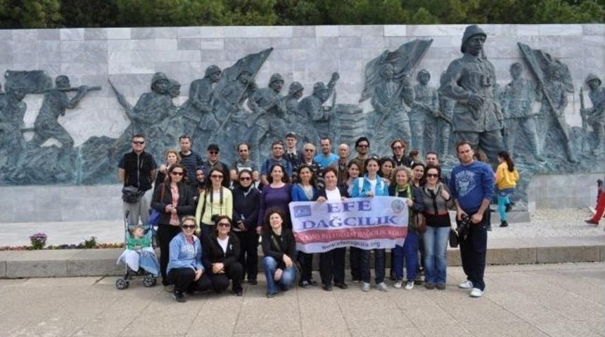 &Ouml;demiş&rsquo;in Efe Dağcılarından &Ccedil;anakkale Gezisi