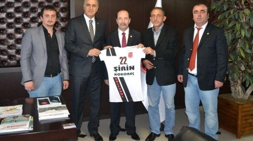 Keşan Gen&ccedil;lik&rsquo;ten Voleybol Federasyonu Ziyareti