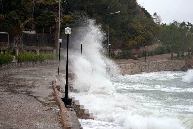 Fırtına Önüne Geleni Sürükledi