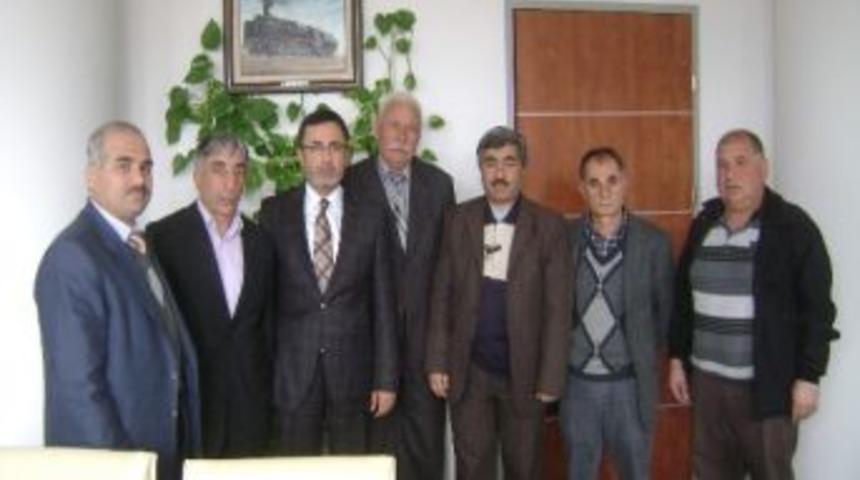 Doğanşehirli Stk'lardan Ertan Mumcu'ya Ziyaret