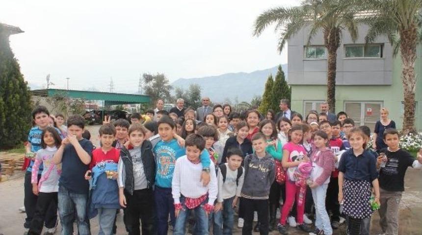 &Uuml;st&uuml;n Zekalı &Ccedil;ocuklar Cantek&rsquo;i Ziyaret Etti