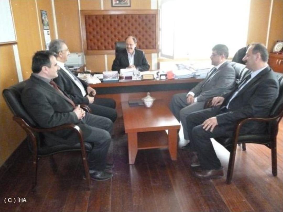 Aksoy, K&uuml;re&rsquo;yi Ziyaret Etti