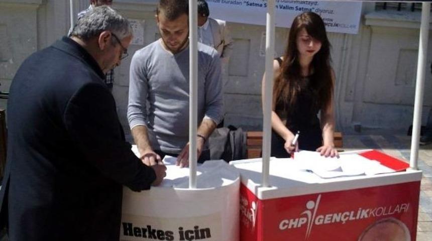 Chp&rsquo;li Gen&ccedil;lerden Başkan &Ccedil;er&ccedil;ioğlu&rsquo;na İmza Kampanyalı Destek