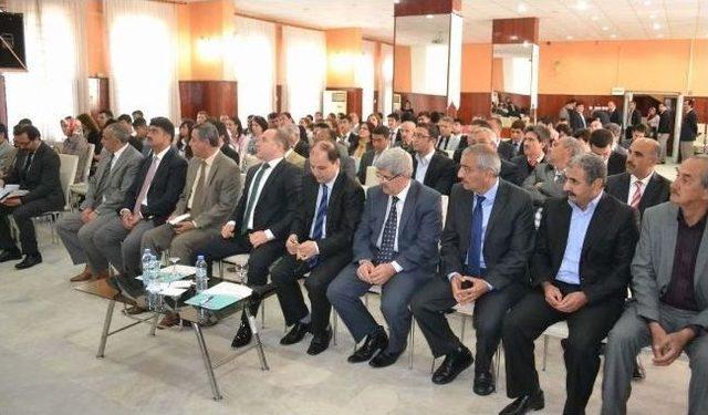 Siirt'te 'mesleki Ve Teknik Eğitimin Kalitesinin Geliştirilmesi Projesi' Toplantısı Yapıldı