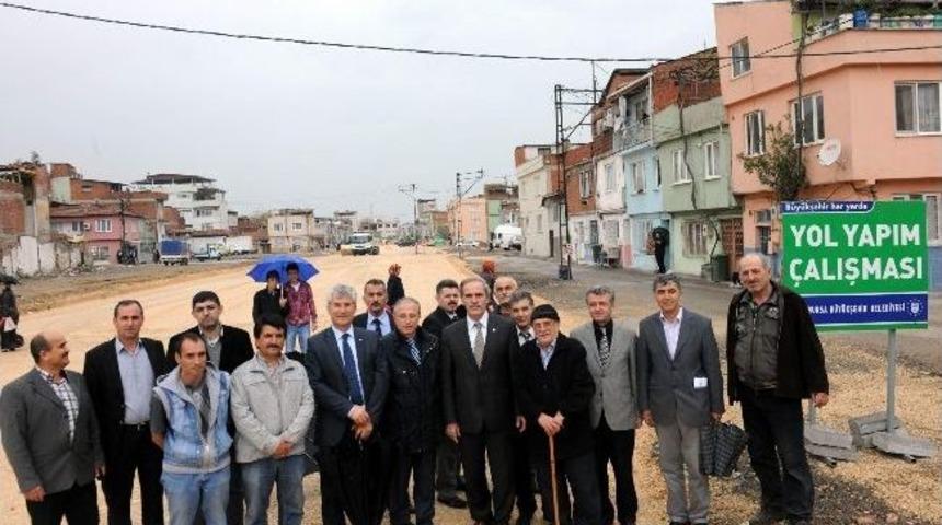 Bursa'da 30 Metrelik Yol Ortaya &Ccedil;ıktı