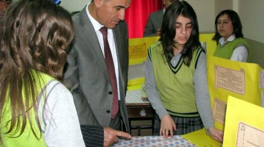 Tubitak Orta&ouml;ğretim Araştırma Proje Yarışması Sergi A&ccedil;ılışı Yapıldı