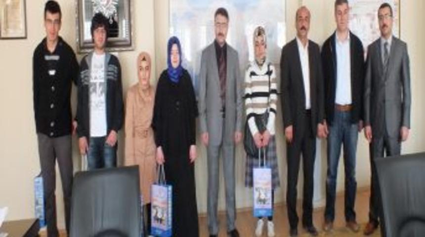 Darende&rsquo;de YGS Birincileri H&uuml;gem&rsquo;den &Ccedil;ıktı