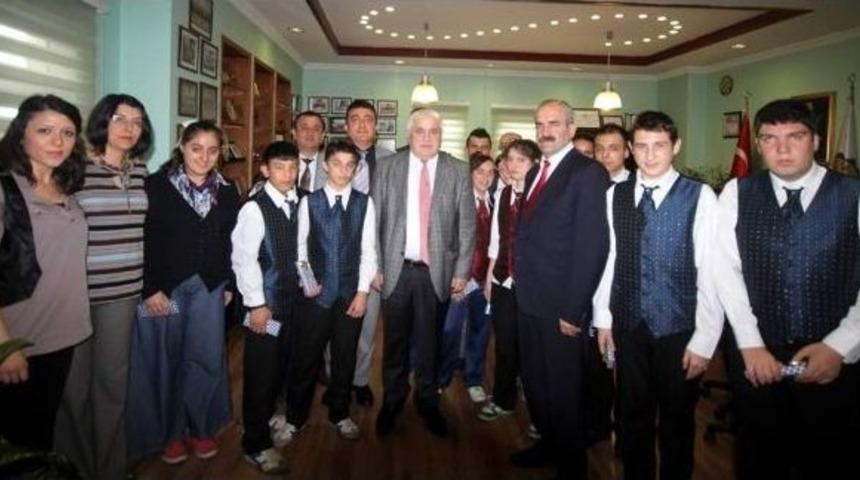 Zihinsel Engelli Öğrencilerden Tso’ya Ziyaret