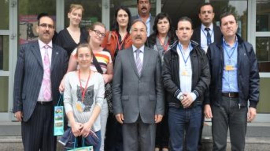 'Grundtvig &Ouml;ğrenme Ortaklığı Projesi' Kapsamında Avrupalı Heyetten Ziyaret